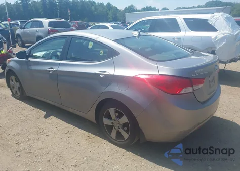 2013 Hyundai Elantra Gls from USA, damaged, VIN KMHDH4AE1DU782900